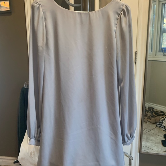 Lulus Light Gray Dress - Picture 3 of 3